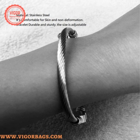 Nail bracelet for women trendy 18K Bangle & Gold Plated Bangle Bracelet for wome - Picture 4 of 12